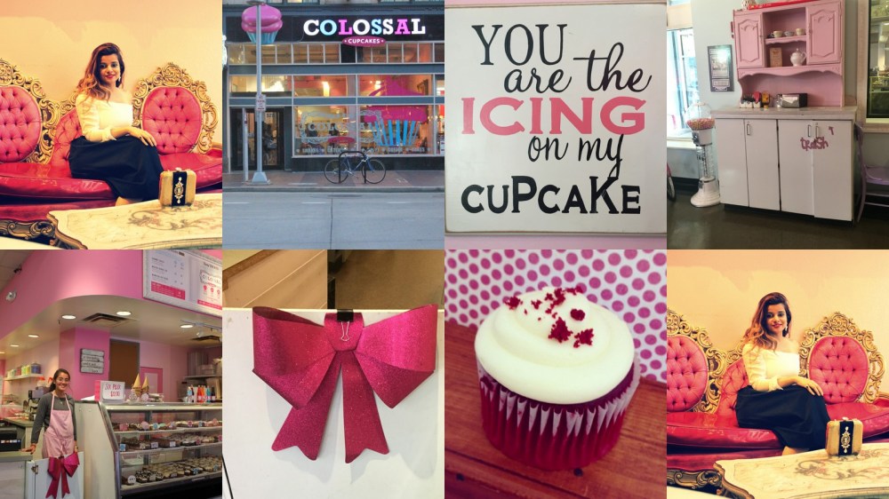 Inside the Colossal Cupcake store in downtown Cleveland